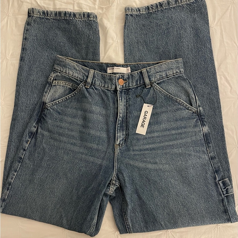 Garage 90’s baggy jeans in blaze blue